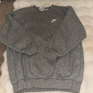 Nike grey crew neck